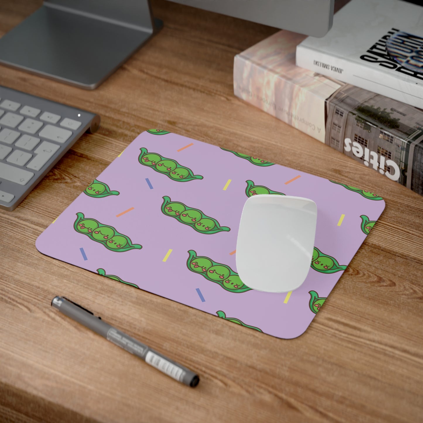 Kawaii Edamame Desk Mouse Pad