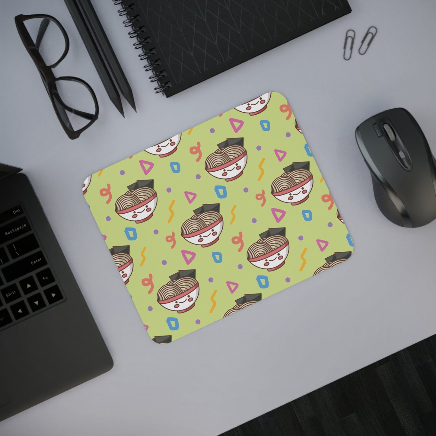 Kawaii Ramen Desk Mouse Pad