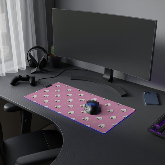 Kawaii Onigiri LED Gaming Mouse Pad