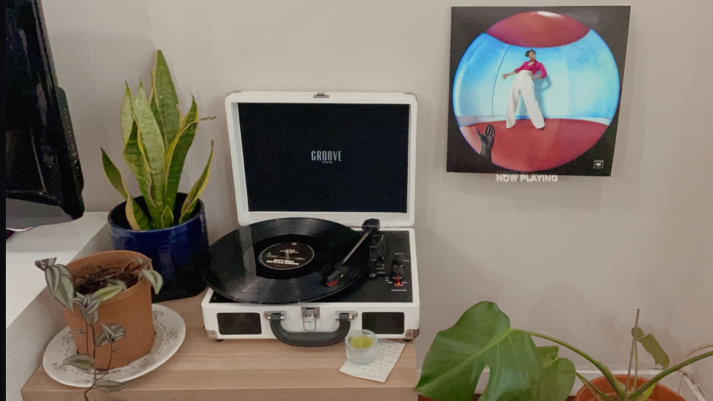 Vinyl Record Wall Stand